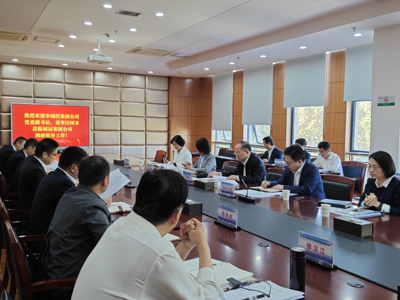 市城投集團(tuán)公司黨委副書(shū)記、董事汪國(guó)圣調(diào)研城...